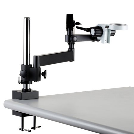 AMSCOPE Articulating Stand with Post Clamp and Focusing Rack for Stereo Microscopes APC